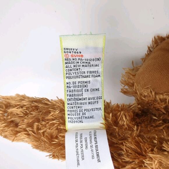 GUND Sesame Street Snuffy 16" Soft Plush Stuffed Animal #6047469 SNUFFLEUPAGUS - Picture 9 of 9